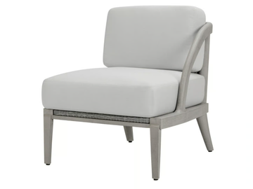 ROCK GARDEN MODULE LEFT / RIGHT - Teak left / right module for sofa by JANUS et Cie - view 2